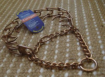 Curogan dog pinch collar  made in Germany